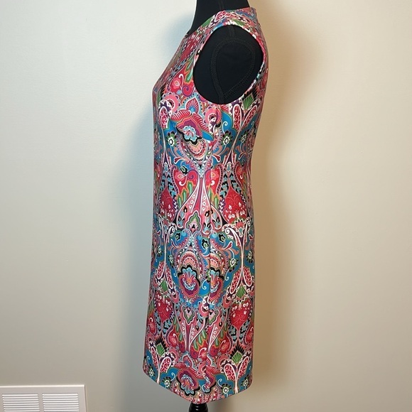 Tommy Hilfiger Bolero Paisley Jersey Dress Sz 4 - Picture 6 of 8